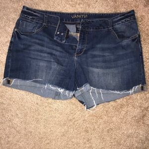 Vanity jean shorts